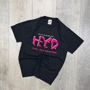 Vintage 90s single stitch funny Hydro daughter, horror, graphic T-shirt Size S